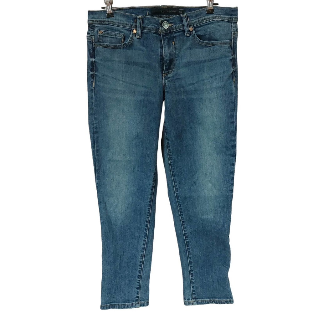 Calvin Klein Skinny Crop jeans Size 8 - Picture 1 of 5